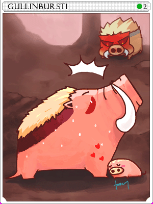 Gullinbursti Card