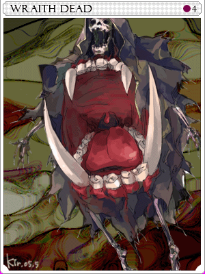 Wraith Dead Card