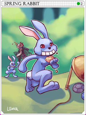 Spring Rabbit Card