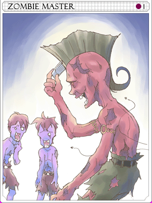 Zombie Master Card