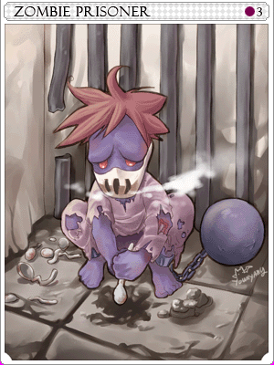 Zombie Prisoner Card