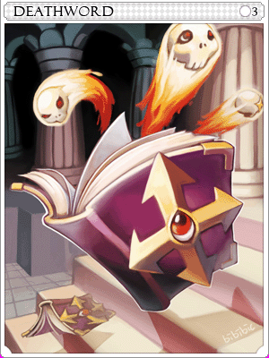 Death Word Card